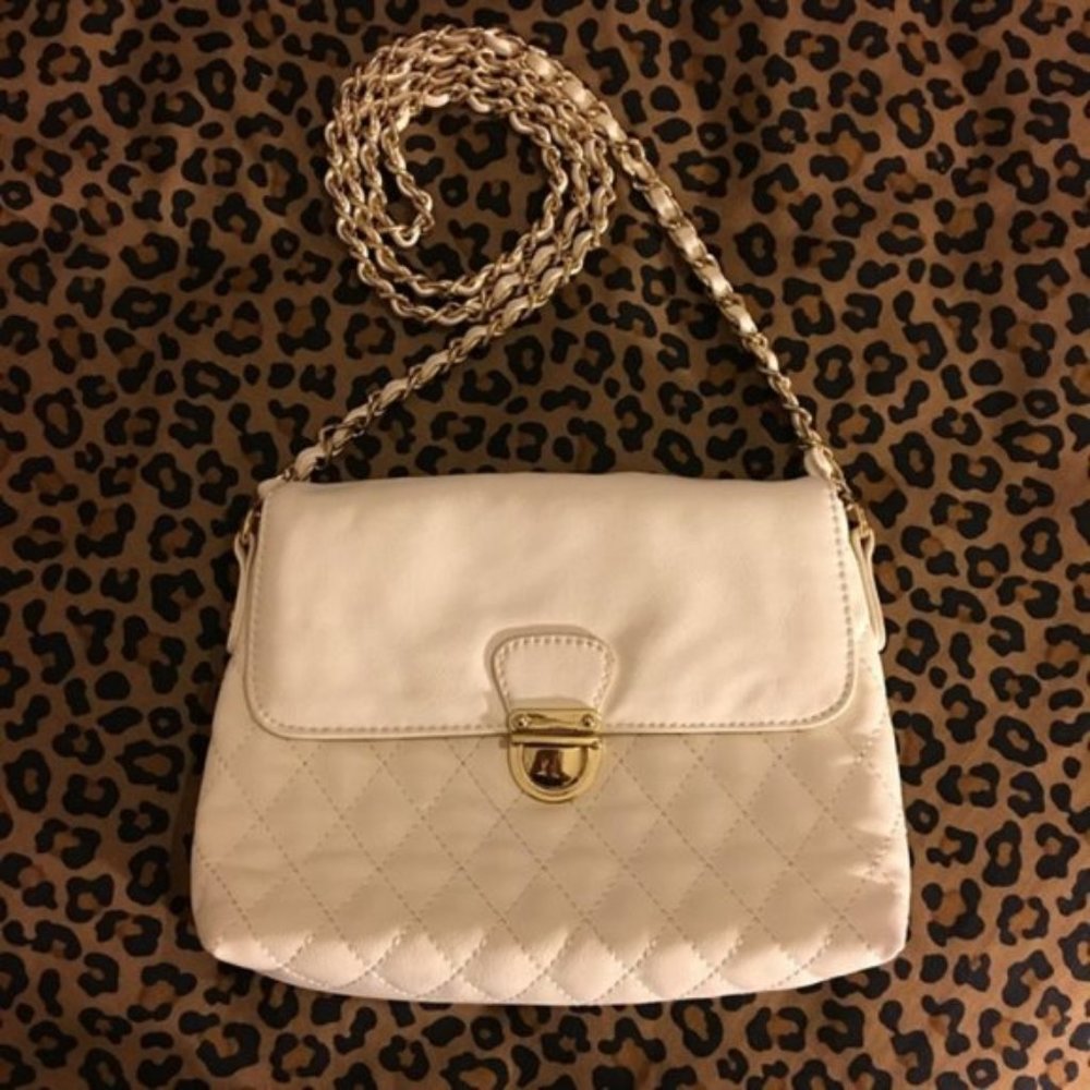 Forever 21 White Crossbody Bag